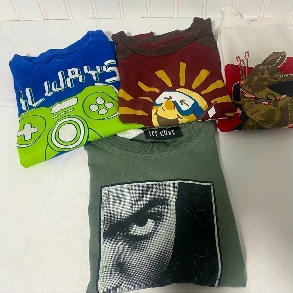 Boy’s Lot of (4) Long Sleeve Shirts (S/XS)